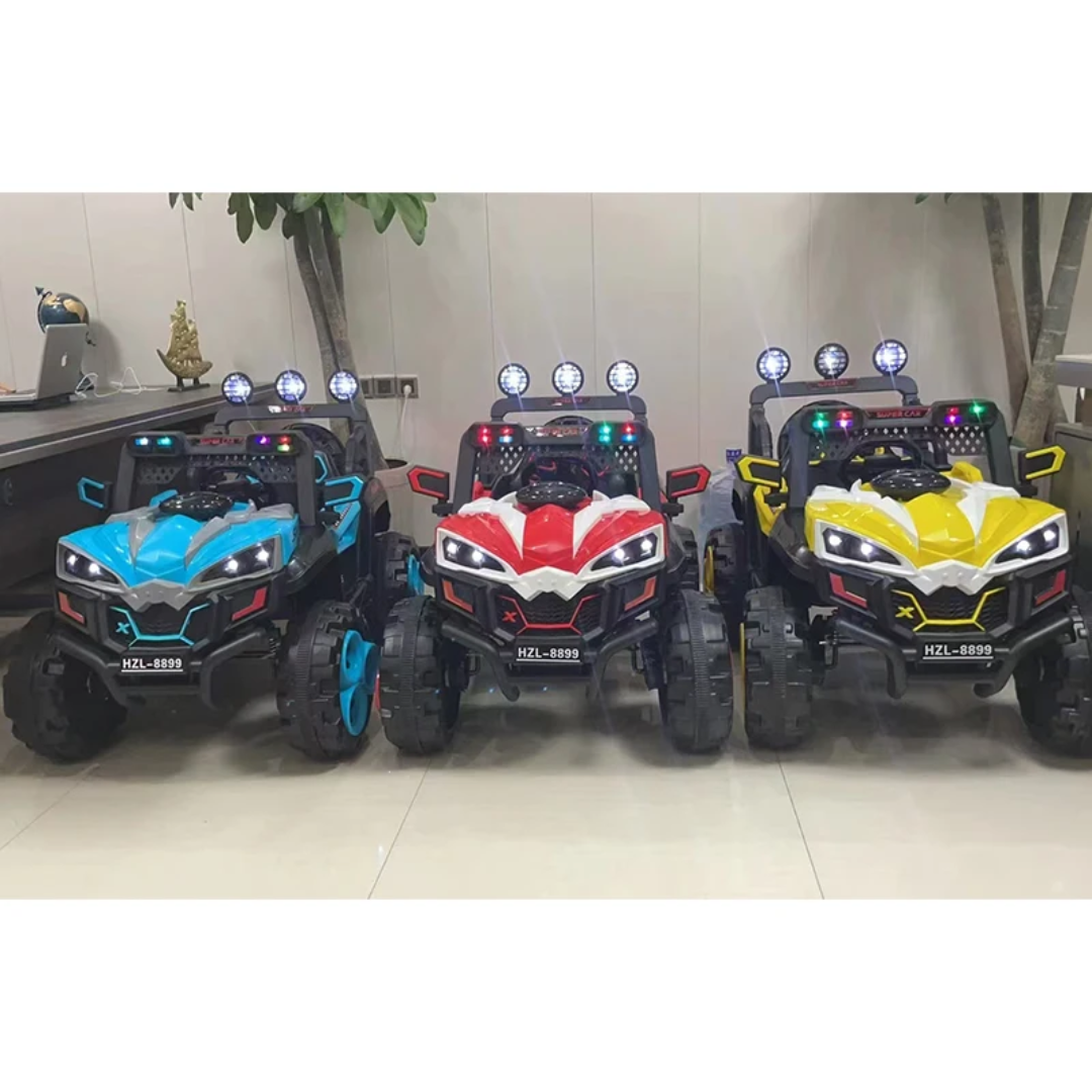 4 by 4 electric cars for kids upto 9years