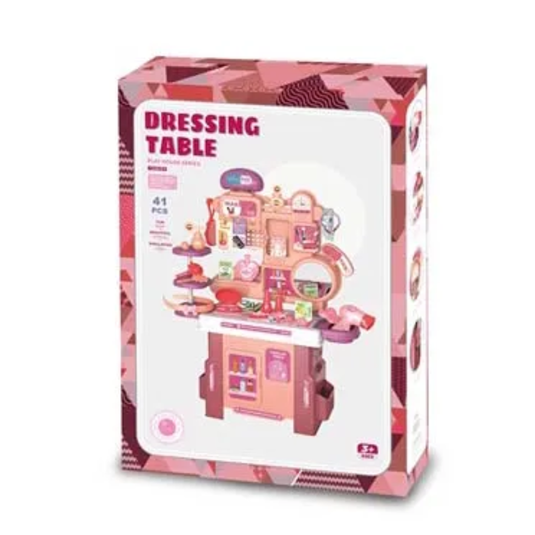 42-Piece Kids Dressing Table Play Set