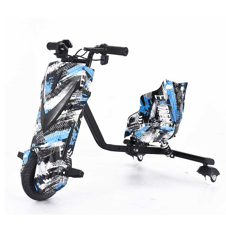 Kids Electric Drift Trike Scooter | 3-Wheel 36V 250W Ride-On with Bluetooth, LED Lights & Adjustable Height