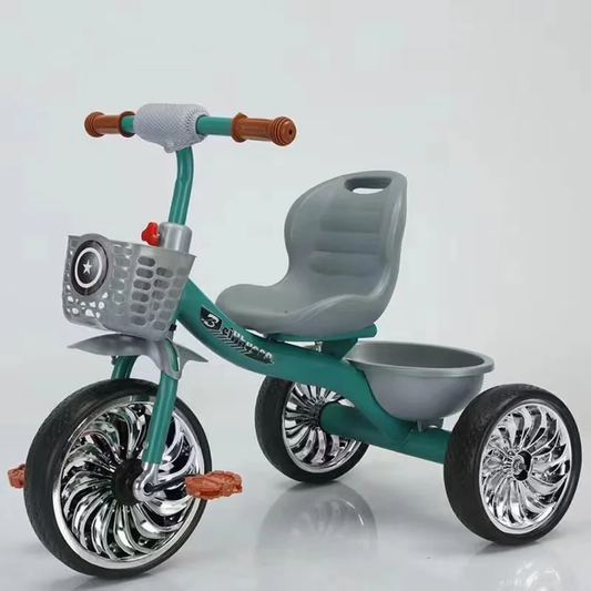 Gray seat tricycle for kids 2 to 4yrs