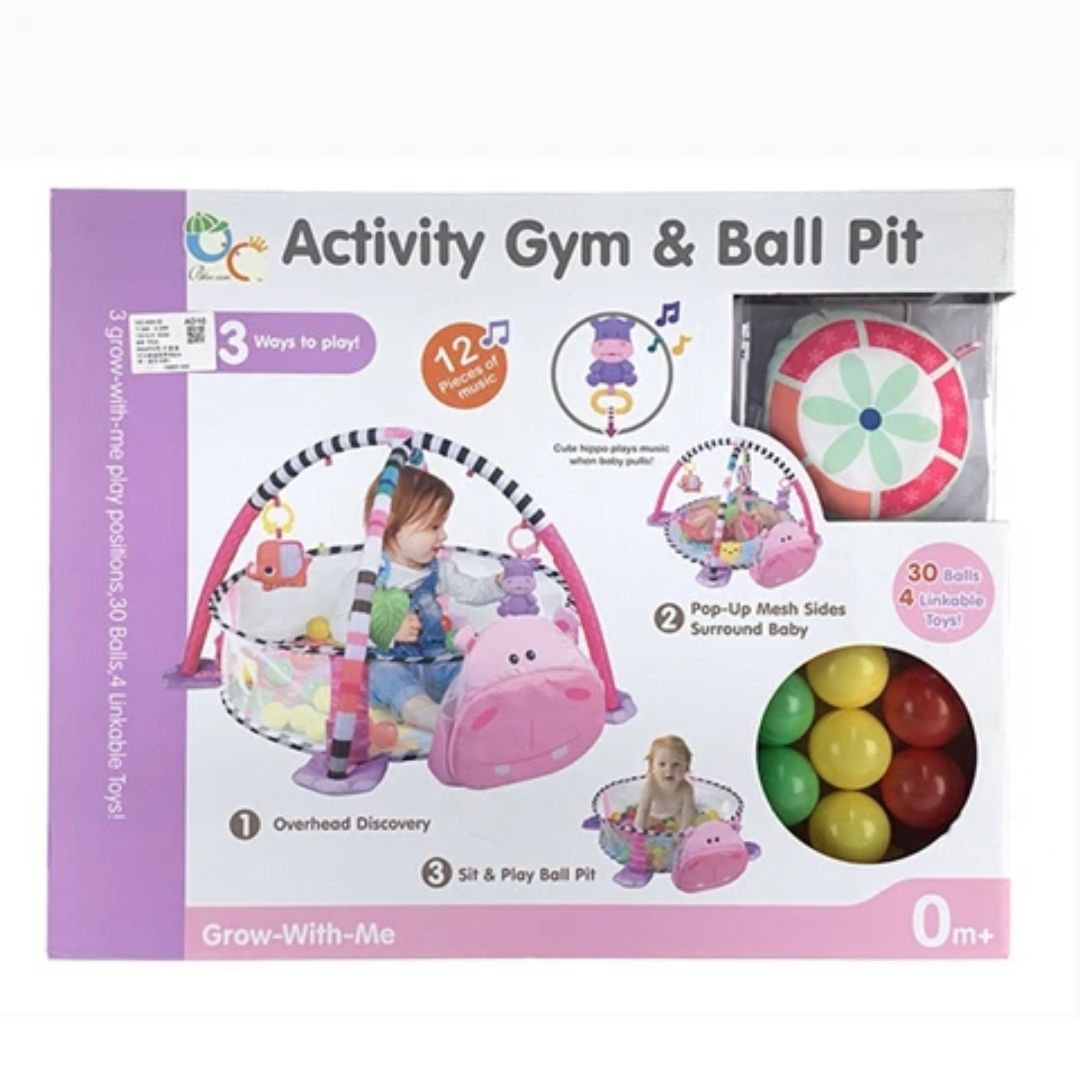 Activity gym and ball pit