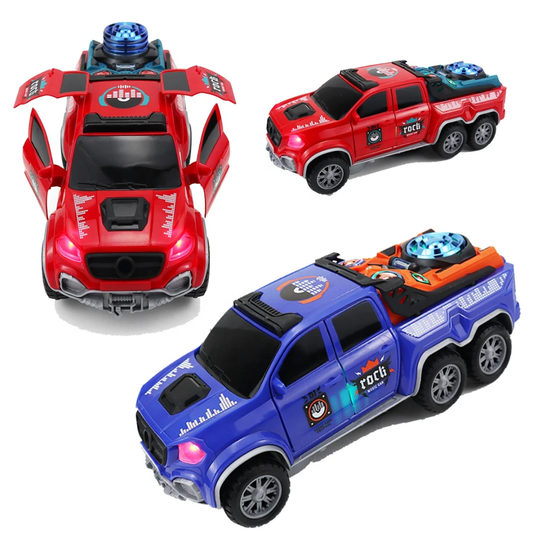 Automatic Transforming ABS Plastic Toy Car Kids