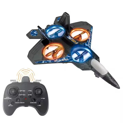 Beginner Friendly Remote Control RC  Jet  Fighter For Kids