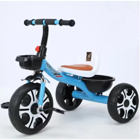 Kids Baby Trycycle With  Premium Soft Leather Seat