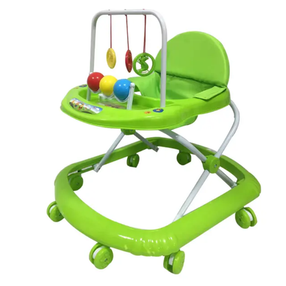 Simple Baby Walker with Hanging Toys & Melodies