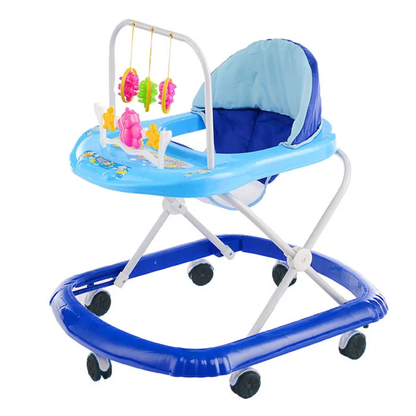 Simple Baby Walker with Hanging Toys & Melodies