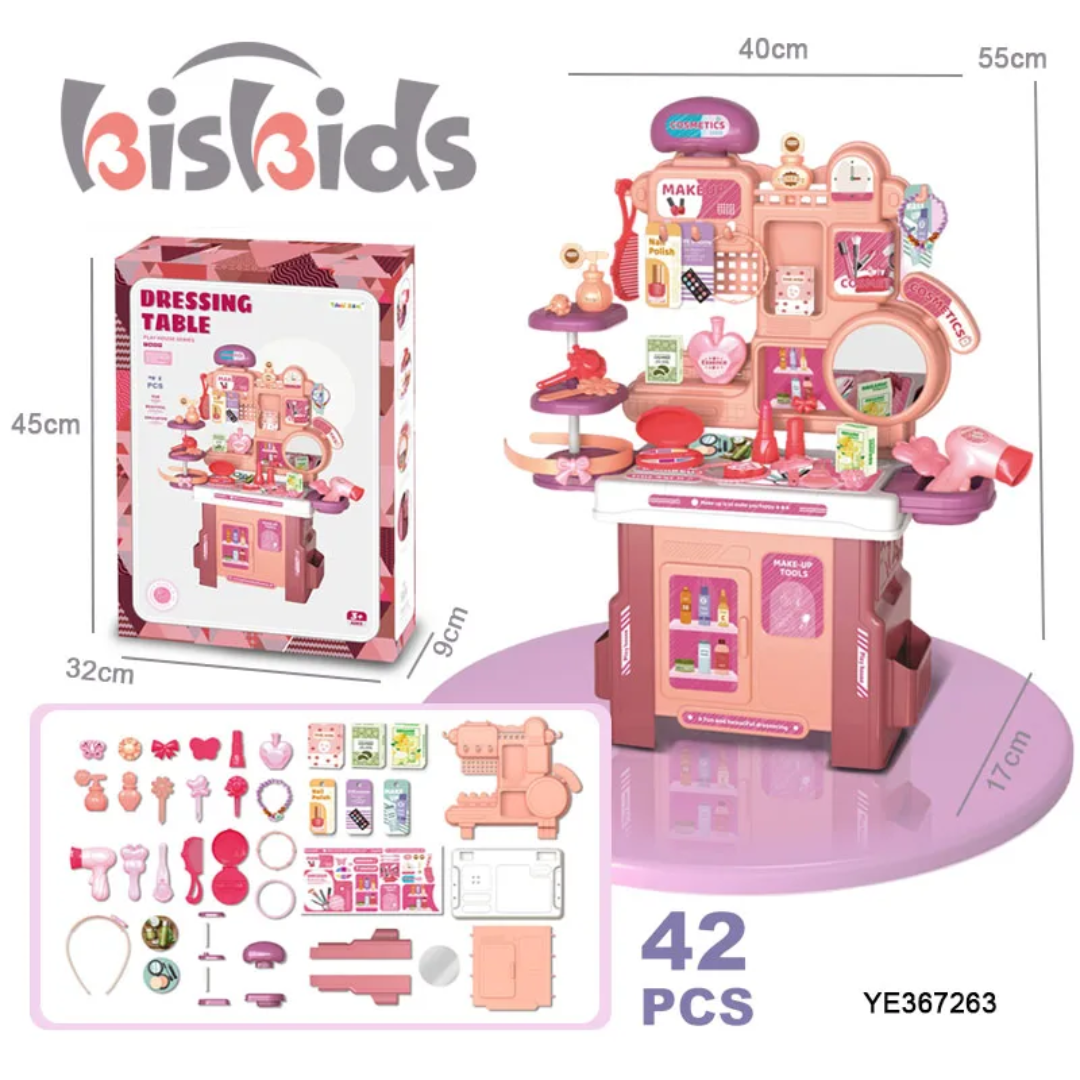 Beauty Makeup Dressing Table for Kids