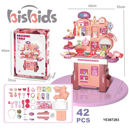 Beauty Makeup Dressing Table for Kids