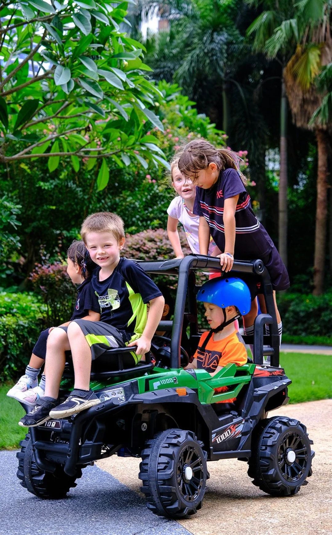 Kids Electric Off-Road Jeep for Ages 2–10 Years | Rechargeable Ride-On Car