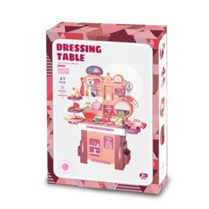 42-Piece Kids Dressing Table Play Set