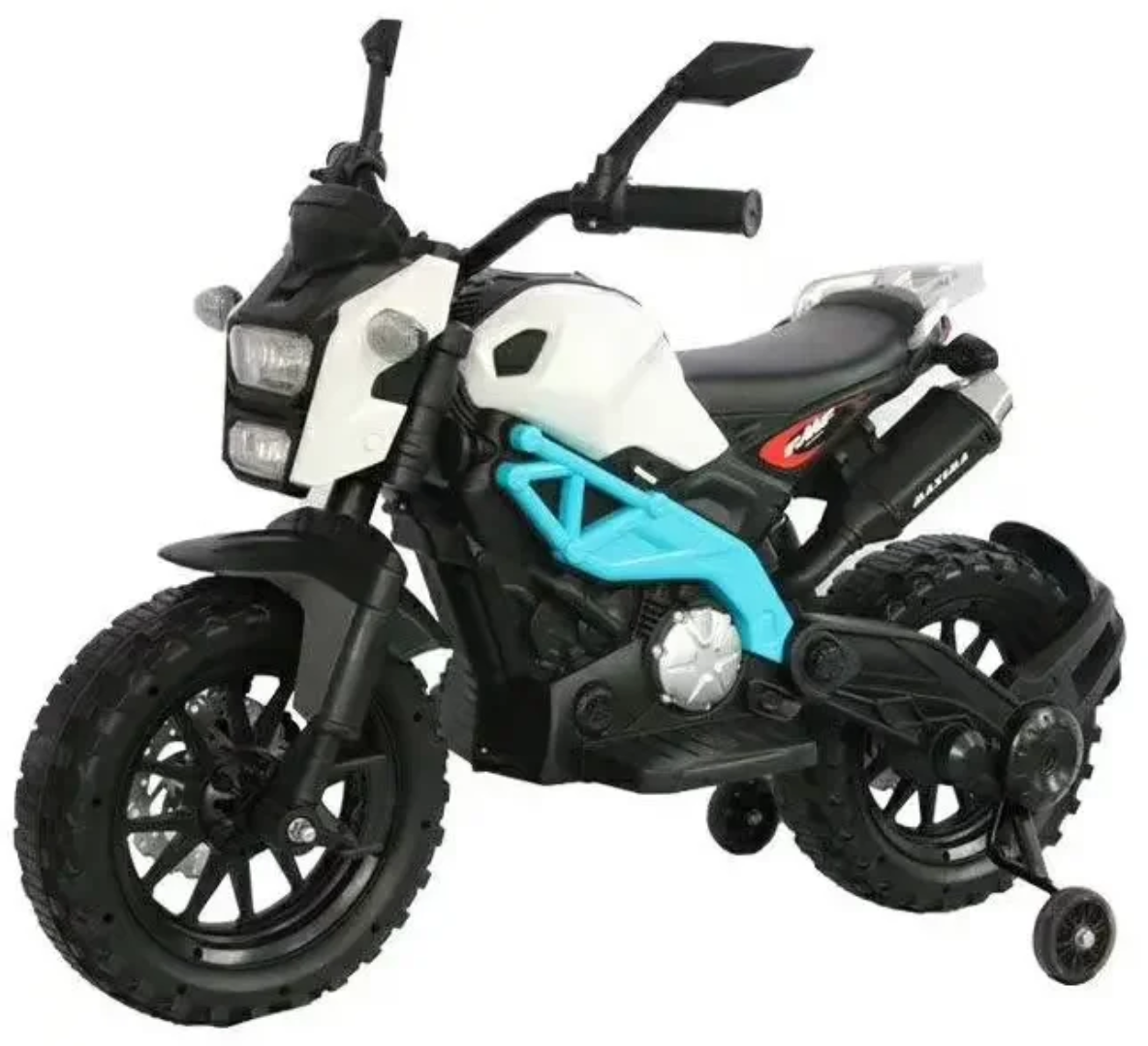 Hand-Accelerating Electric Motorbike for Kids