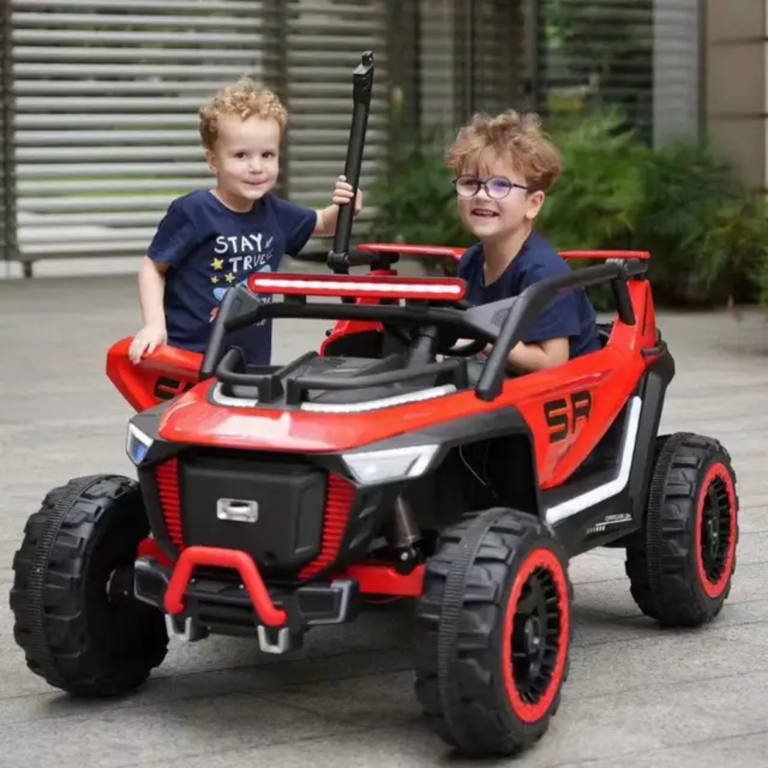 Big Size Kids Ride-On Electric Car – 2-Seater | 3–13 Years