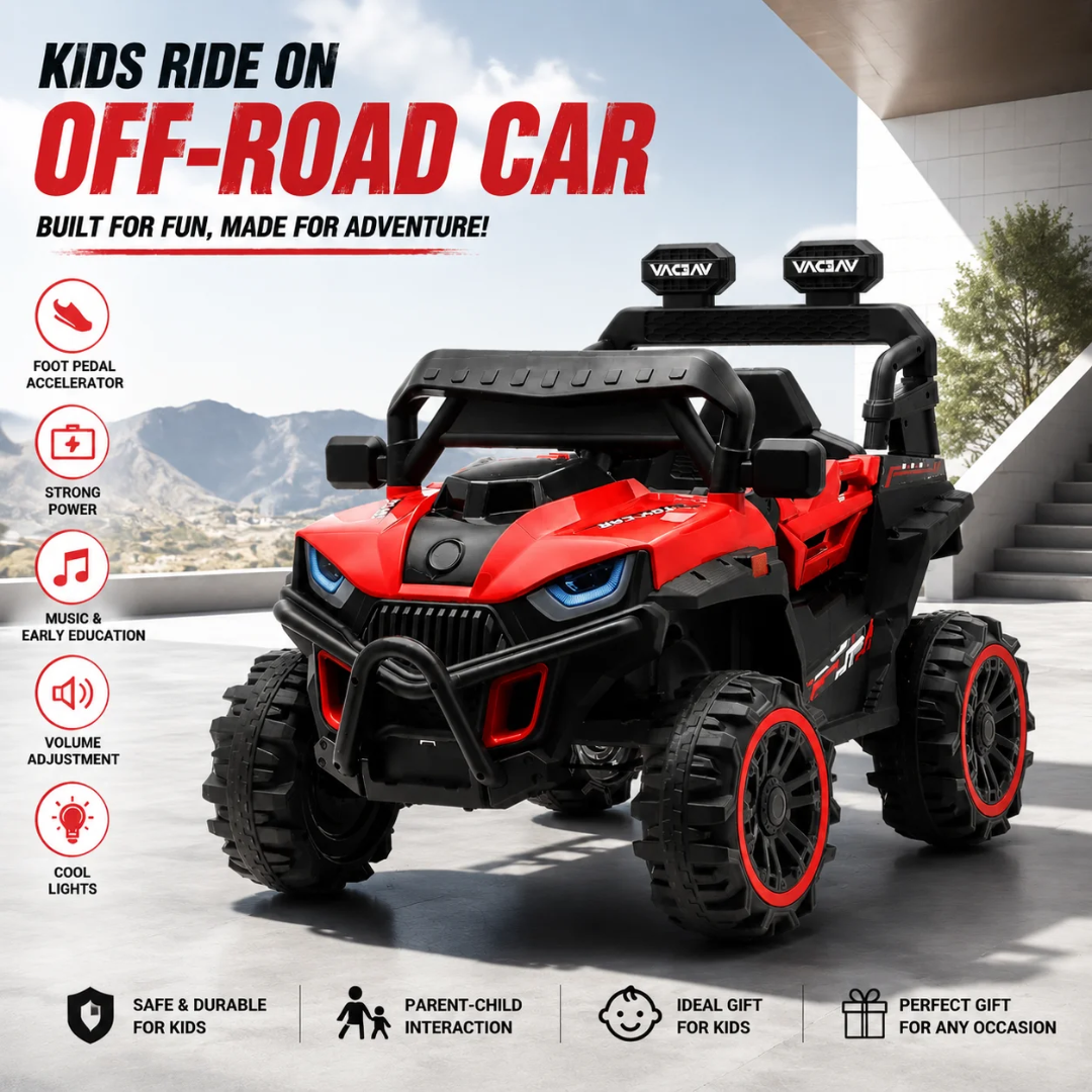 Kids Ride-On Electric Car – Remote Control & Self Drive