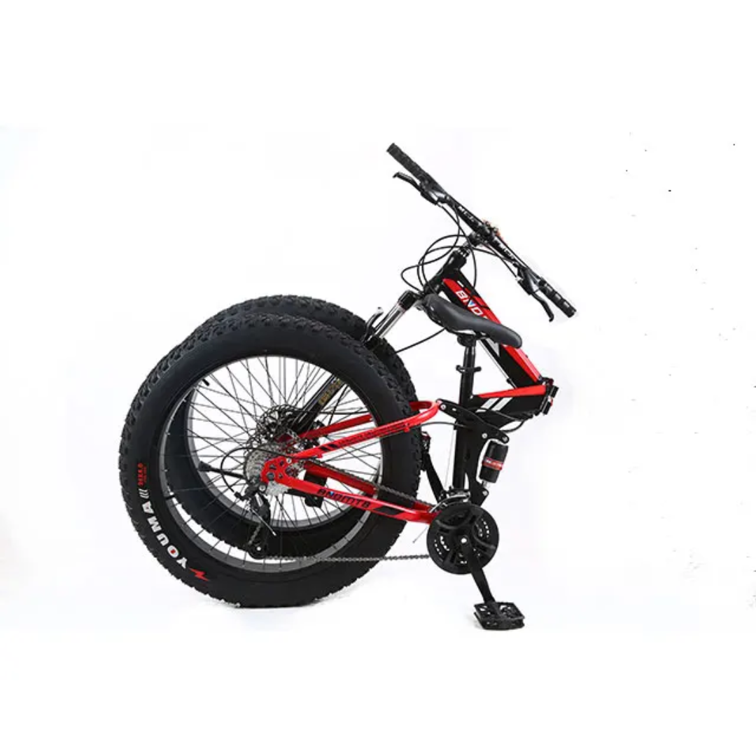 Size 26 Foldable Fat Bike – Mountain Bike with 7 Gears