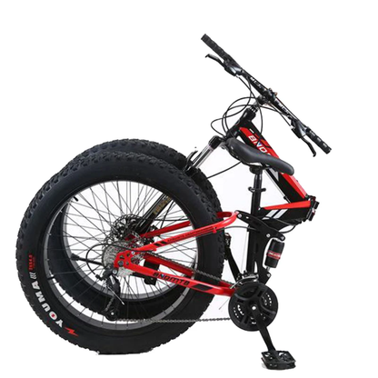 Size 26 Foldable Fat Bike – Mountain Bike with 7 Gears