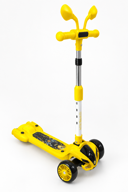 Kids Foldable Scooter with Lights, Melodies and Smoke Effect