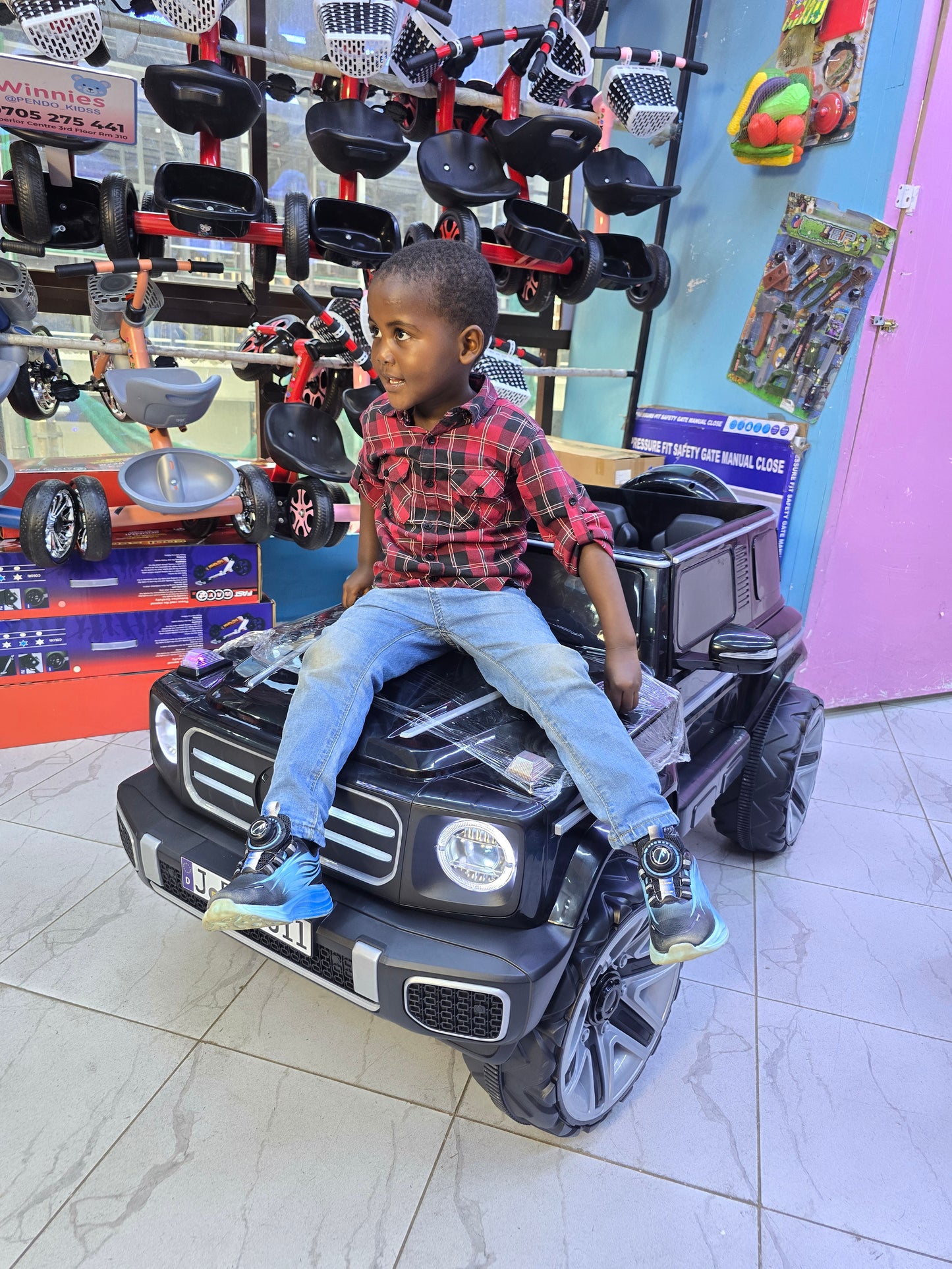 Mercedes inspired Electric car for kids 3-13yrs