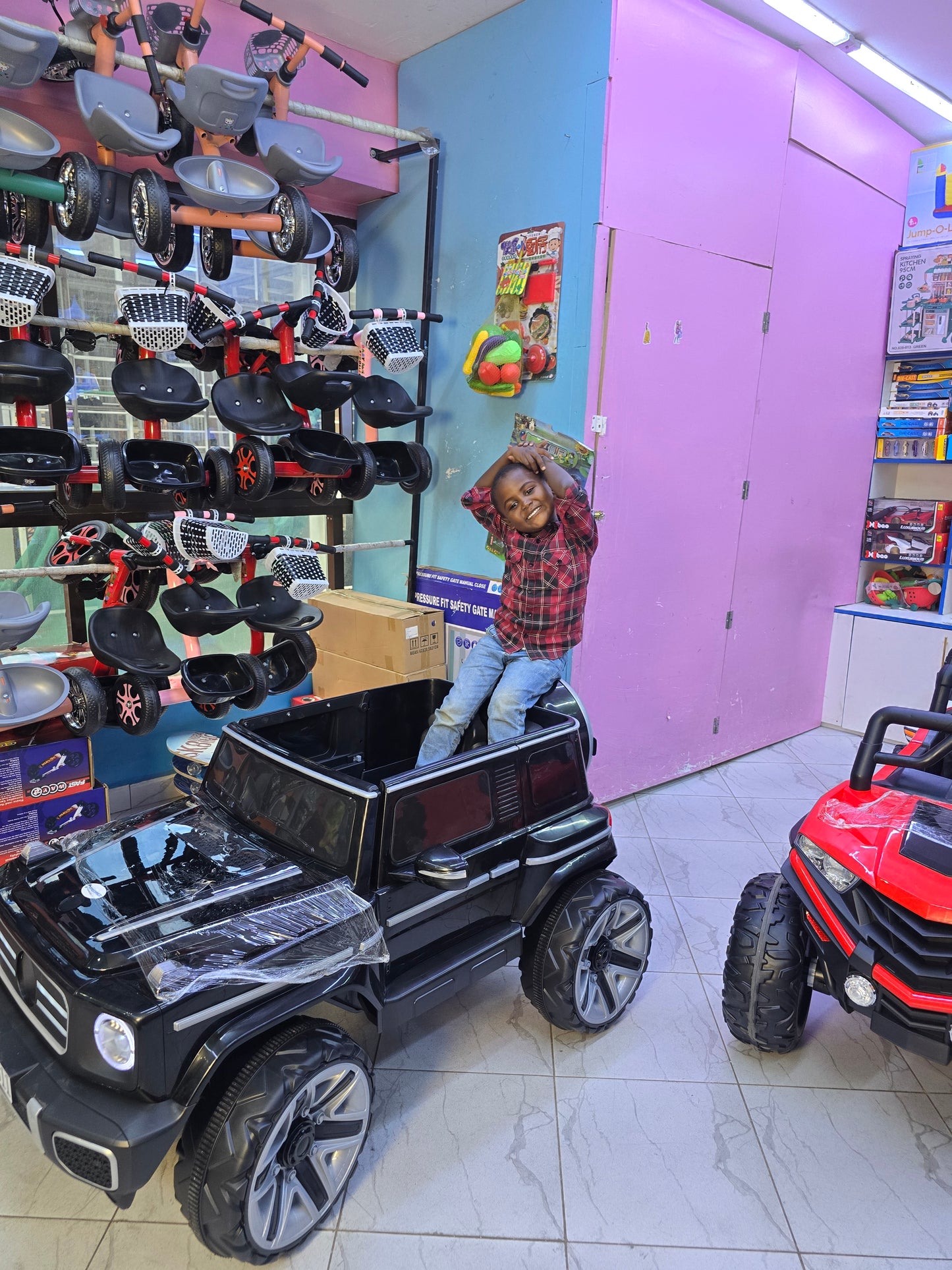 Mercedes inspired Electric car for kids 3-13yrs