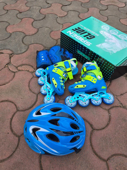 Complete set Skating Shoes – Skating Shoes, Helmet & Protective Guards