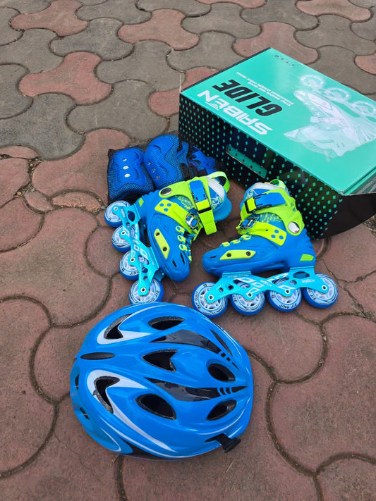 Complete set Skating Shoes – Skating Shoes, Helmet & Protective Guards