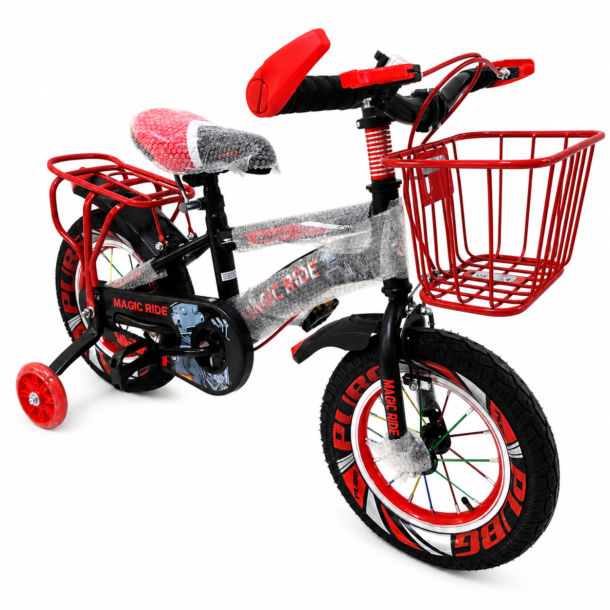 Size 12 Magic Ride Bicycle for Kids (3–5 Years)