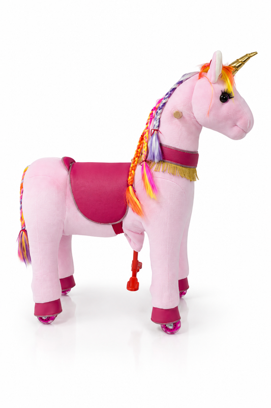 Kids Unicorn Ride-On Horse