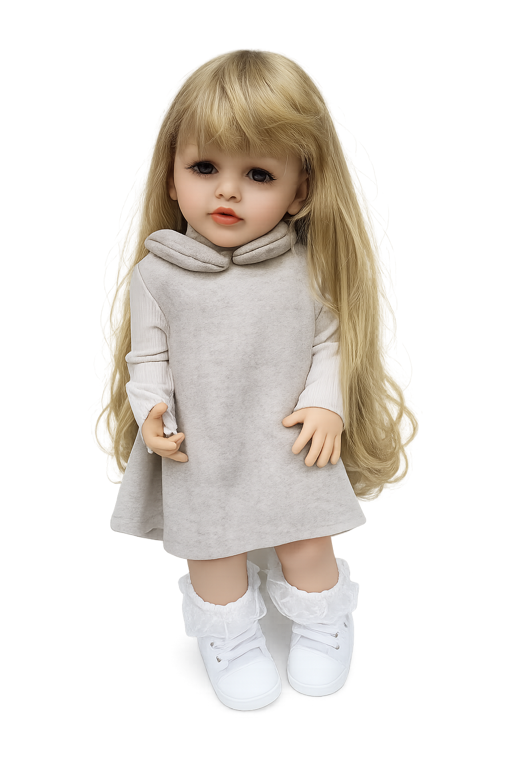 24-Inch Reborn Baby Doll | Realistic Baby Doll with Soft Hair and cute Outfit