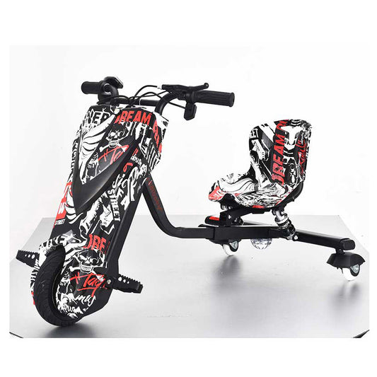 Kids Electric Drift Trike Scooter | 3-Wheel 36V 250W Ride-On with Bluetooth, LED Lights & Adjustable Height