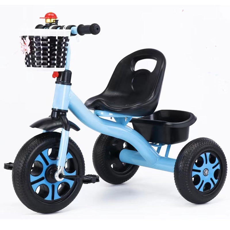 Kids Tricycle with Basket | Adjustable 3-Wheel Pedal Trike for Ages 2-4 Years