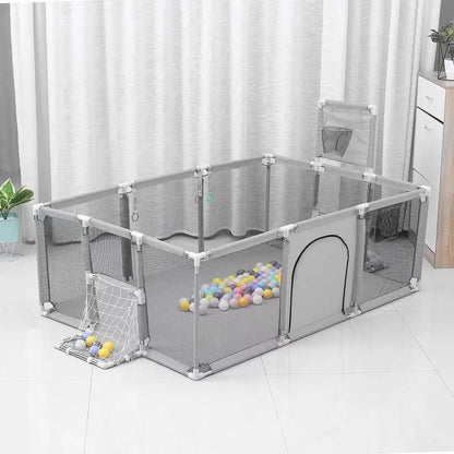 Portable Baby Playpen|play yard|  Rectangular play fence with soft balls