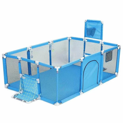 Portable Baby Playpen|play yard|  Rectangular play fence with soft balls
