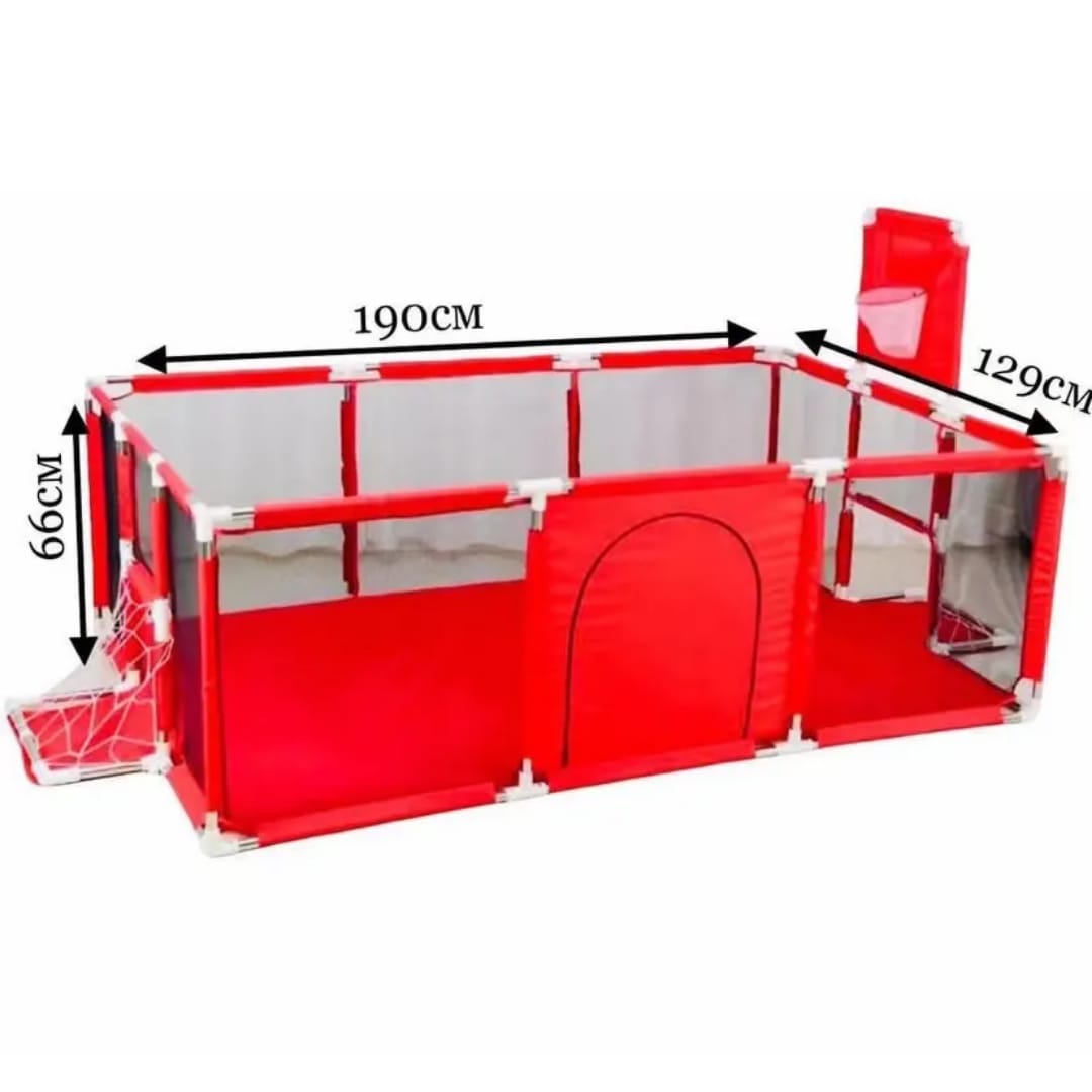 Portable Baby Playpen|play yard|  Rectangular play fence with soft balls