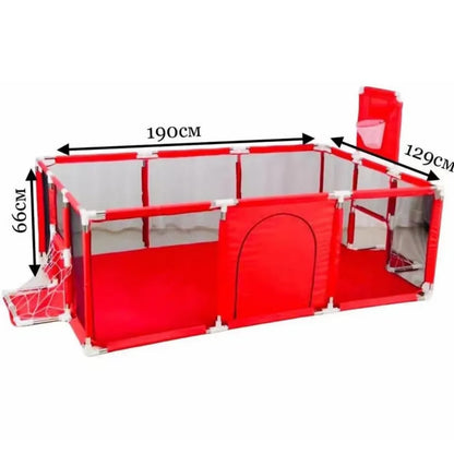 Portable Baby Playpen|play yard|  Rectangular play fence with soft balls