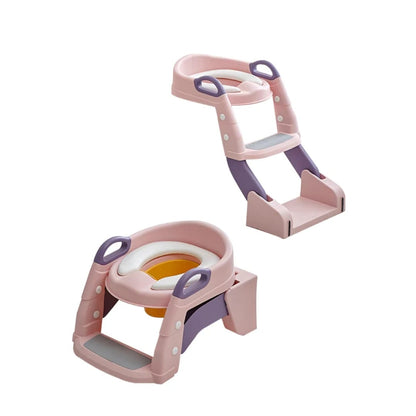 2 in 1 potty ladder| Potty Training Seat with Ladder | Portable Kids Toilet ladder