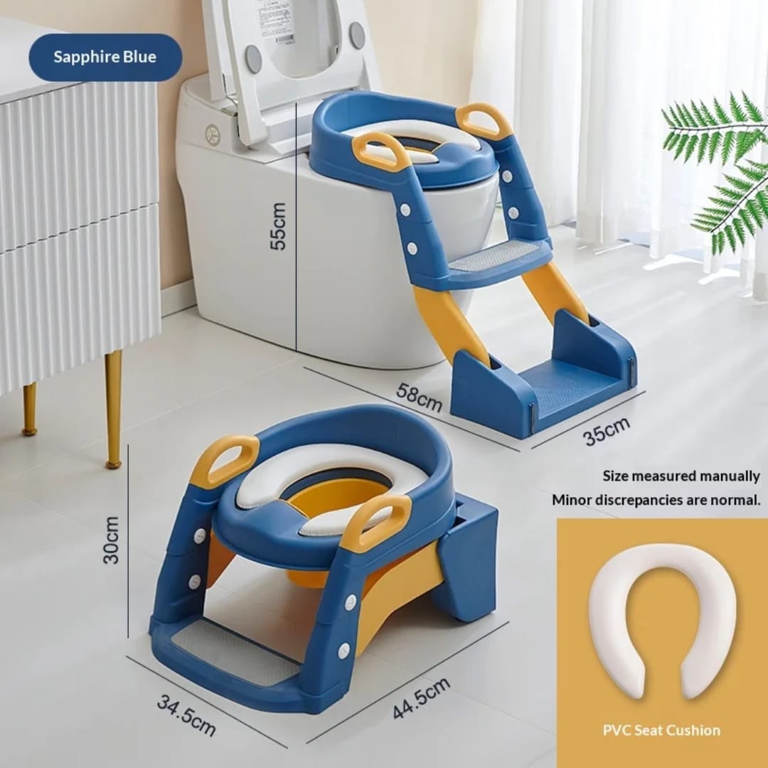 2 in 1 potty ladder| Potty Training Seat with Ladder | Portable Kids Toilet ladder