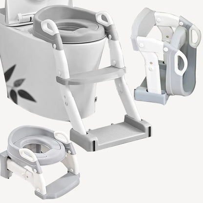 2 in 1 potty ladder| Potty Training Seat with Ladder | Portable Kids Toilet ladder
