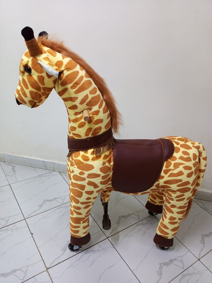 Kids Ride on Girraffe