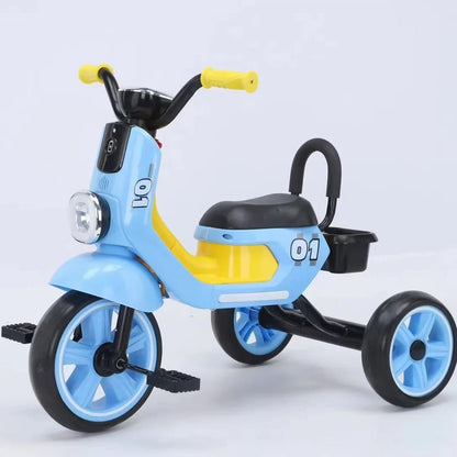001 Motorbike like tricycle