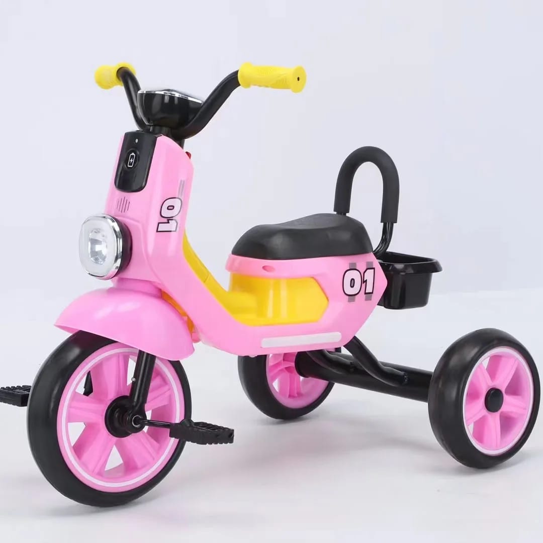 001 Motorbike like tricycle