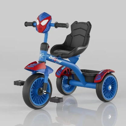 Spider-Man Themed Tricycle for Kids (Ages 2–4 Years) with lights and melodies