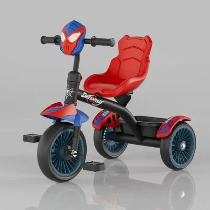 Spider-Man Themed Tricycle for Kids (Ages 2–4 Years) with lights and melodies